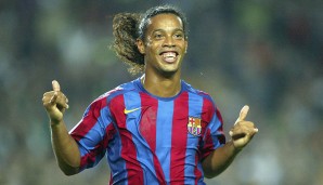 2005: Ronaldinho (FC Barcelona/Brasilien)