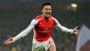 Platz 17: Alexis Sanchez (FC Arsenal) mit 69 Millionen Euro