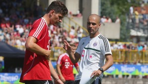 Mario Gomez suchte noch schneller das Weite. Nach gut zwei Wochen Zusammenarbeit mit Pep wusste der deutsche Nationalspieler: Eine Zukunft beim FCB? Nicht, solange Pep da ist