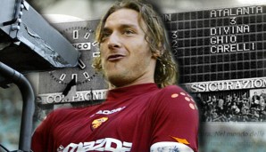 Francesco Totti ist der Dauerbrenner der Serie A TIM