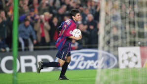 Platz 11, Javier Saviola (35,9 Mio., FC Barcelona): Ganze 19 und zu klein fürs Barca-Trikot war der Argentinier im Sommer 2001, als er von River Plate nach Europa kam
