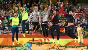 21:18 und 21:14 setzten sich die beiden Mädels vom Hamburger SV souverän durch und holten damit als erstes nichteuropäisches Damen-Duo Olympischen Gold