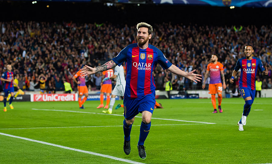Lionel Messi war mit seinem Hattrick der Mann des Abends