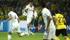 BORUSSIA DORTMUND - REAL MADRID 2:2 : James Rodriguez darf gegen den BVB mal wieder zeigen, was er kann