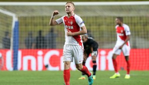 Kamil Glik trifft ganz spät zum Ausgleich für Monaco. Der Last-Minute-Pole