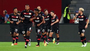BAYER 04 LEVERKUSEN - ZSKA MOSKAU 2:2 : Admir Mehmedi bringt die Leverkusener in Führung