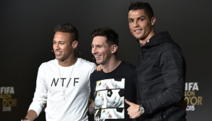 Wenig überraschend haben es Cristiano Ronaldo, Lionel Messi und Neymar auf das Treppchen geschafft. Aber wer ist denn nun der beste Spieler von FIFA 17?