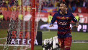 Platz 3: Neymar (FC Barcelona, 92). Schnell (91) und unglaublich dribbelstark (95) - Neymar steht auf dem Podium der besten LaLiga-Spieler bei FIFA