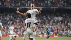 Platz 19: Toni Kroos (Real Madrid) mit 62 Millionen Euro