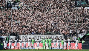 Platz 8: Borussia Mönchengladbach (62,12): Auch die Fohlen sind nicht ganz so beliebt wie 2015. Platz acht untermauert aber den Anspruch, seinen Fans nahe zu sein