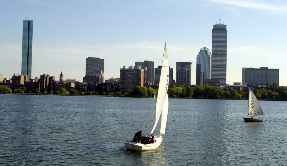 Boston, Massachusetts, beheimatet seit 1946 die Celtics. In der größten Stadt Neuenglands leben rund 645.000 Menschen (Stand: 2013)