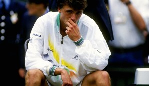 1992 ist Ivanisevic dennoch schwer enttäuscht. Er unterliegt in seinem ersten Wimbledon-Finale mit 7:6, 4:6, 4:6, 6:1 und 4:6 gegen Andre Agassi