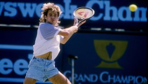 Platz 6 - Andre Agassi (USA): Itaparica 1987, 17 Jahre und 6 Monate