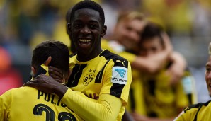 Platz 4: Ousmane Dembele (Borussia Dortmund, 2,5). Der BVB-Neuzugang entpuppt sich als Volltreffer. Schnelle Dribblings, immer wild, immer gefährlich - Dembele gehört zu den Besten