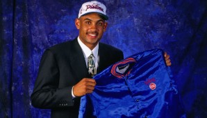 Im Jahr 1994 meldete sich G-Money zum Draft an und wurde an dritter Stelle von den Detroit Pistons gepickt. Vor ihm gingen übrigens Glenn Robinson (#1) und Jason Kidd (#2) über den Ladentisch