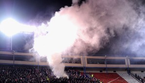 ATLETICO MADRID - PSV EINDHOVEN 2:0: In Madrid hatten die Rojiblancos die Möglichkeit, den Gruppensieg zu sichern. Die Fans zeigten sich jedenfalls heiß auf das Spiel
