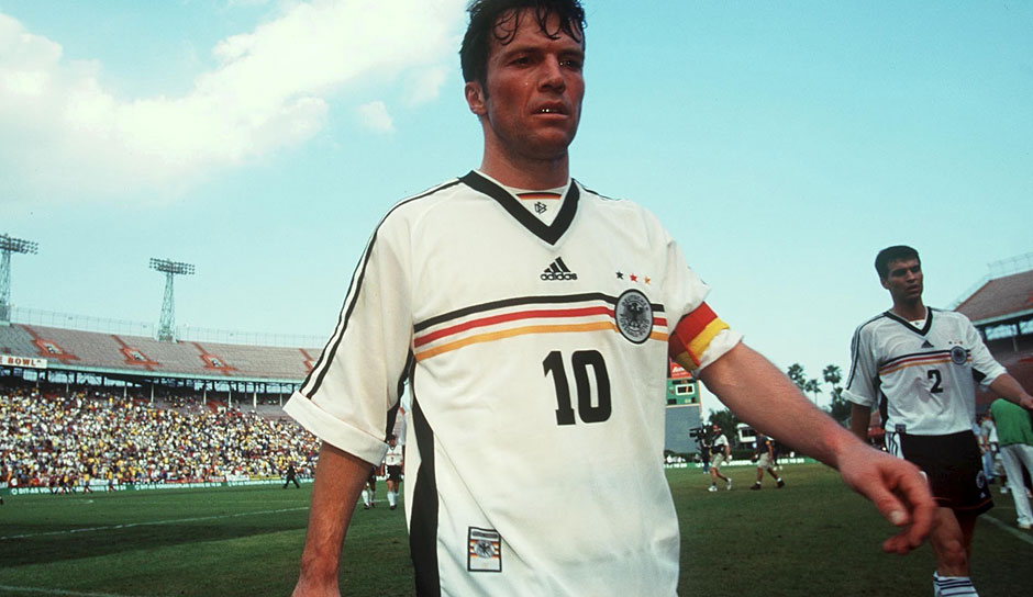 Lothar Matthäus ist nicht nur Rekordspieler (150 Einsätze), sondern auch Rekordkapitän des DFB (75 Mal). Jetzt kommt eine Reihe von Spielern, die auch die Binde trugen, aber nur sehr selten...