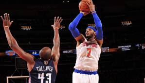 Platz 8: Carmelo Anthony (New York Knicks): 91
