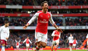 Platz 1, Mesut Özil: 2013 von Real Madrid zum FC Arsenal - Ablöse: 50 Millionen Euro