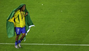 Ronaldinho stand im Finale über 90 Minuten auf dem Feld und machte einige Topklubs auf sich aufmerksam