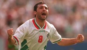 0,47 Treffer im Schnitt für den FC Barcelona, 0,44 für Kashiwa Reysol: Der Bulgare Hristo Stoitchkov überzeugte in den 1990ern sowohl in Spanien als auch in Japan