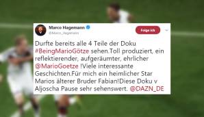 Marco Hagemann ist von nun an nicht nur Mario-Fan, sondern auch Fabian-Fan.