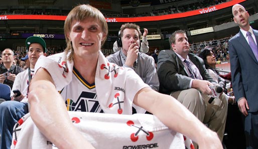 Platz 17: Andrei Kirilenko (Russland), angestellt beim Utah Jazz - 17.822.187 Dollar Jahresgehalt