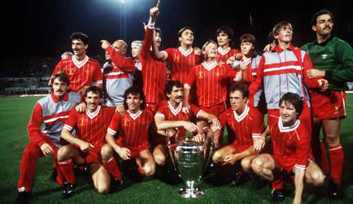 Platz 8: FC Liverpool: 1984 holten die Reds nach Elfmeterschießen gegen den AS Rom den Champions League-Titel