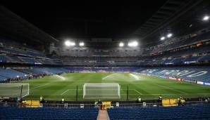 Das Estadio Santiago Bernabeu ist das Stadion von Real Madrid und hat Platz für 80.925 Personen.