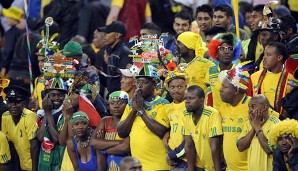 Bunt ist Trumpf - das scheint der Motto des Afrika Cups in Südafrika zu sein.