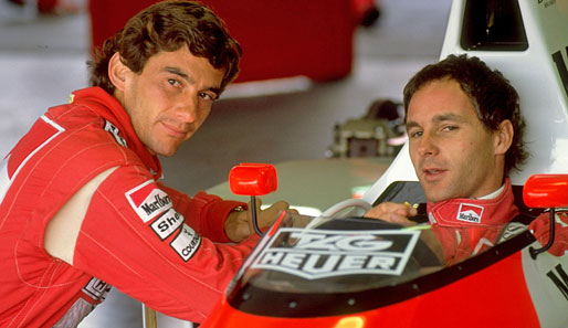 Nachfolger von Prost bei McLaren wurde Gerhard Berger. Er und Senna wurden echte Freunde.