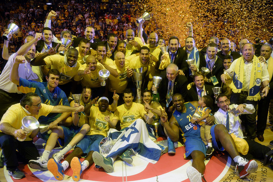 Ladies and Gentlemen, the Champions of Europe: Maccabi Tel Aviv