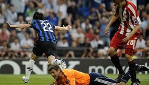 Im CL-Finale 2010 traf man nach zwei Gruppenspielen in der Saison 2006/07 wieder auf Inter. Diego Milito zerstörte alle Träume der Bayern - man unterlag verdient mit 0:2