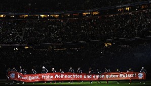 Am 14. Spieltag stand der FCB als frühester Herbstmeister aller Zeiten fest. Mit einem 1:1 gegen Mönchengladbach verabschiedeten sich die Bayern in die Winterpause...