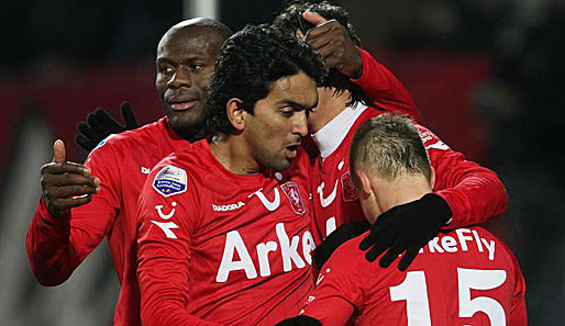 Twente Enschede, 21 Tore: Bryan Ruiz (13) und Miroslav Stoch (8)