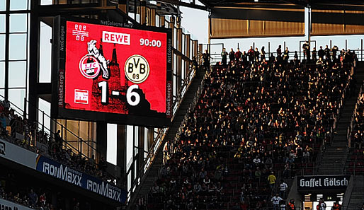 Am 27. Spieltag verkürzte der FC Bayern durch einen Dreier gegen Hannover den Rückstand auf zwei Punkte. Bis Dortmund einen Tag später in Köln nachlegte...
