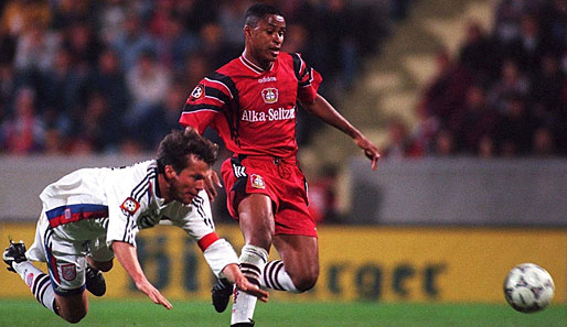 Paulo Sergio zauberte von 1993 bis 1997 in Leverkusen und von 1999 bis 2002 in München. Mit 68 Toren in 198 Spielen blieb er der Liga in guter Erinnerung