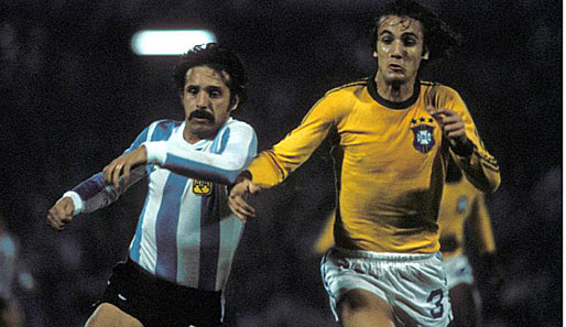 Das Vorrunden-Duell bei der WM 1978 endet Unentschieden. Die Albiceleste wird am Ende im eigenen Land Weltmeister. Brasilien bleibt nur Platz drei