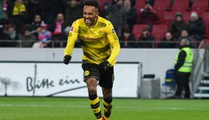 Platz 8 - 98 Tore in 144 Spielen: Zum besten ausländischen BVB-Torschützen hat es für den Gabuner PIERRE-EMERICK AUBAMEYANG nicht gereicht, seine Quote ist aber sehr gut. Wechselte nach viereinhalb Jahren in Dortmund zu Arsenal.