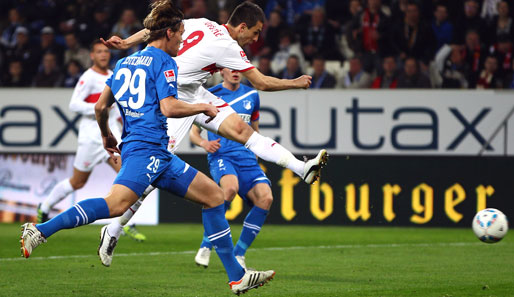 So war es auch kaum verwunderlich, dass Ibisevic das 1:0 für den VfB erzielte - und auch noch einen zweiten Treffer nachlegte