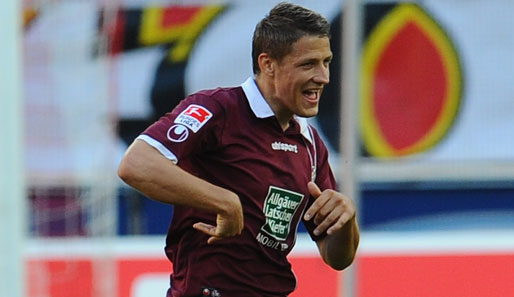 Ivo Ilicevic brachte zunächst den 1. FC Kaiserslautern in der 17. Minute mit 1:0 in Führung