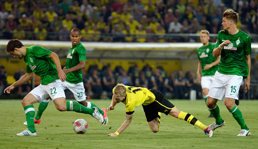 Borussia Dortmund - Werder Bremen 2:1: Der Meister sichert sich zum Auftakt gegen Bremen die ersten drei Punkte der Saison