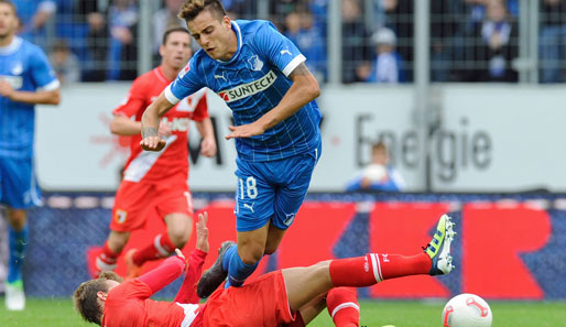 TSG 1899 Hoffenheim - FC Augsburg 0:0: Eine intensive, aber spielerisch maue Partie lieferten sich die beiden Klubs