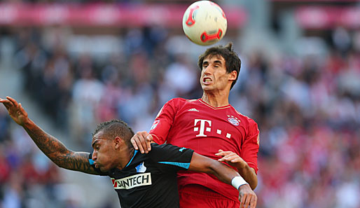 Javi Martinez (r.) hatte noch eine große Chance auf ein weiteres Tor, aber die Bayern beließen es beim 2:0. Damit ist der Wiesn-Besuch am Sonntag auf jeden Fall gesichert