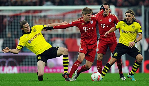 Bayern München - Borussia Dortmund 1:1: Der Gipfel der Giganten endet ohne einen Sieger - um jeden Meter Rasen wurde gekämpft