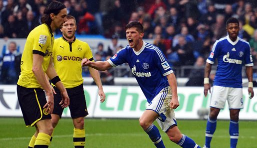 Klaas-Jan Huntelaar sorgte für das 2:0 - und Schalke hätte sogar noch höher führen können