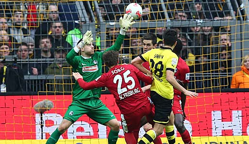 Noch vor der Pause drehten die Dortmunder das Spiel mit einem Dreierschlag. Sahin schnürte in Halbzeit zwei seinen ersten Bundesliga-Doppelpack