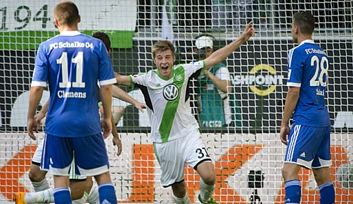 In der 55. Minute erzielte der 21-jährige Robin Knoche die 1:0 Führung für die Wolfsburger. Timo Hildebrand war bei dessen Schuss aus kurzer Distanz noch machtlos