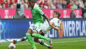 FC BAYERN - WOLFSBURG 1:0: Die Münchner taten sich unerwartet schwer gegen die Gäste aus Wolfsburg. Auch Offensivkraft Thomas Müller musste mal gegen seinen Ex-Teamkameraden defensiv ran.