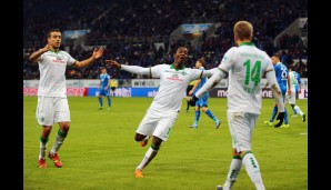 Kurz vor der Pause gelang Werder das Comeback: aus 0:2 mach 2:2